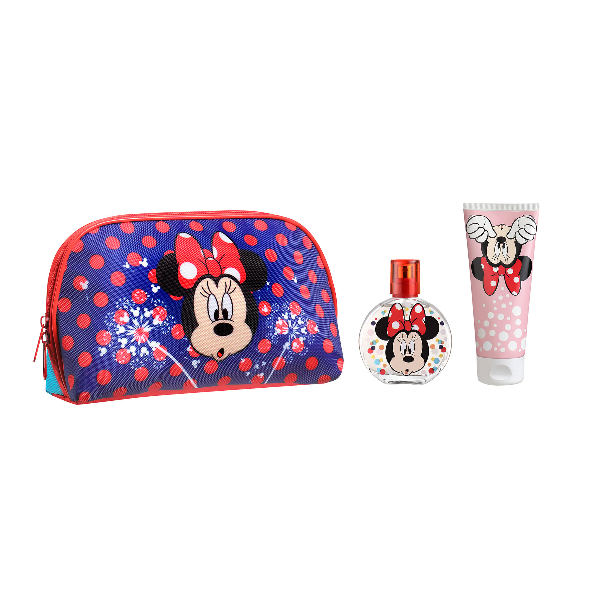 Набір для дівчат Air-Val International Minnie Mouse Toilet Bag (гель для душу, 100 мл + туалетна вода, 50 мл + косметичка)
